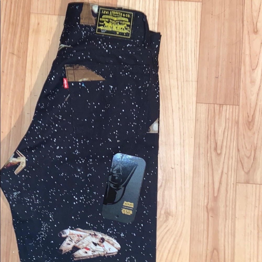 Levi's STAR WARS Patterned Ankle Jeans
